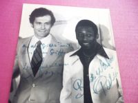 Pele und Franz Beckenbauer Unterschrift 1977 Privatfoto 20 x16cm Bayern - Kitzingen Vorschau
