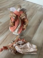 2 einzigartige Engelfiguren aus Keramik und Papier Sachsen - Syrau Vorschau