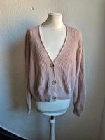 Cropped Strickjacke Cardigan Gr.  M beige crop oversize Düsseldorf - Hassels Vorschau