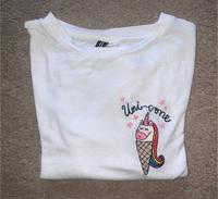 H&M Divided * T-Shirt „Uni-cone“, Einhorn Eis, Gr. M Thüringen - Jena Vorschau