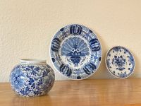 Delfts Blauw Keramik, 2 Wandteller, 1 Vase, zusammen Essen - Essen-Stadtmitte Vorschau