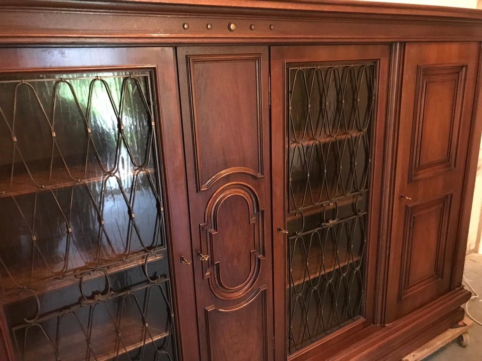 Antik Sideboard vitrinenschrank 2,93m lang in Warendorf