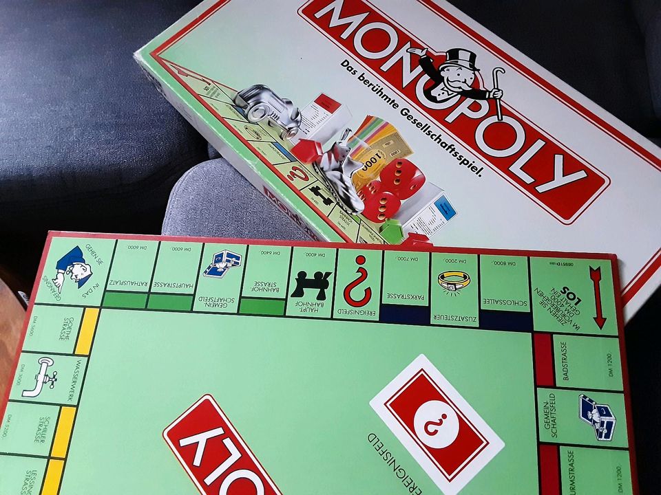 Monopoly,  DM Version 1995 in Berlin