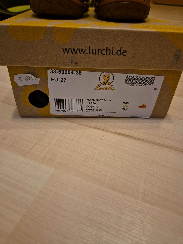 Barfußschuhe Lurchi Gr.27 in Frankenberg (Sa.)