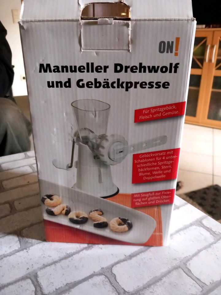 Drehwolf / gebäckpresse in Lastrup