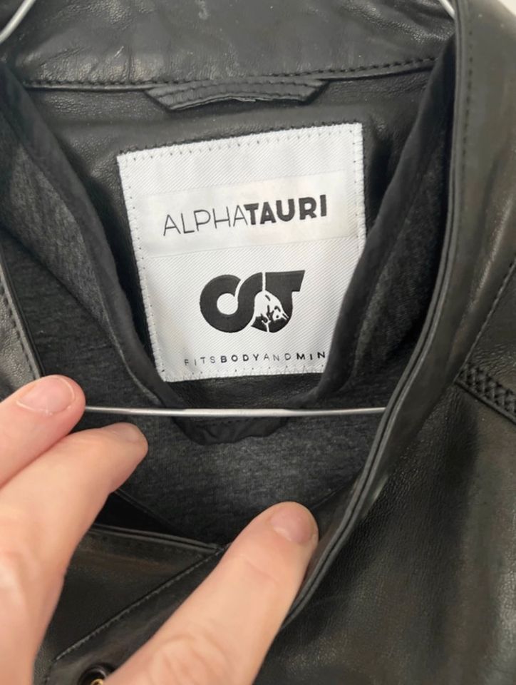 AlphaTauri Lederjacke L, wie neu in Stuttgart