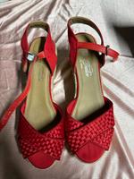 Sommerschuhe Tom Tailor Rot 39 Frankfurt am Main - Rödelheim Vorschau