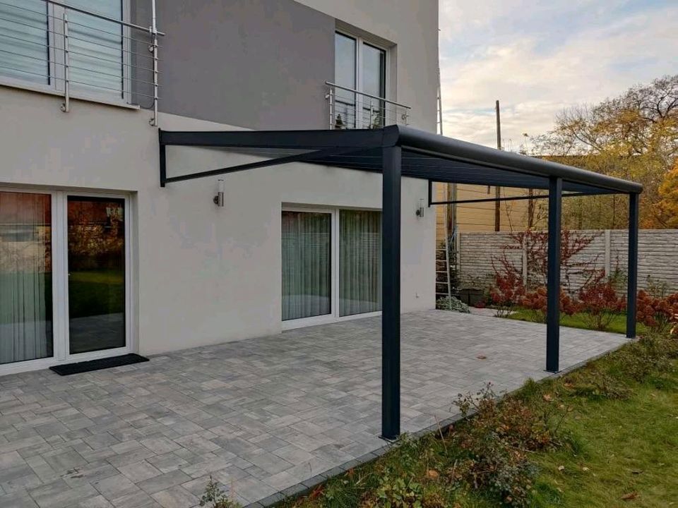 Terrassenüberdachung aus Alu|mit Glas |aus Polen | 300x506 in Berlin