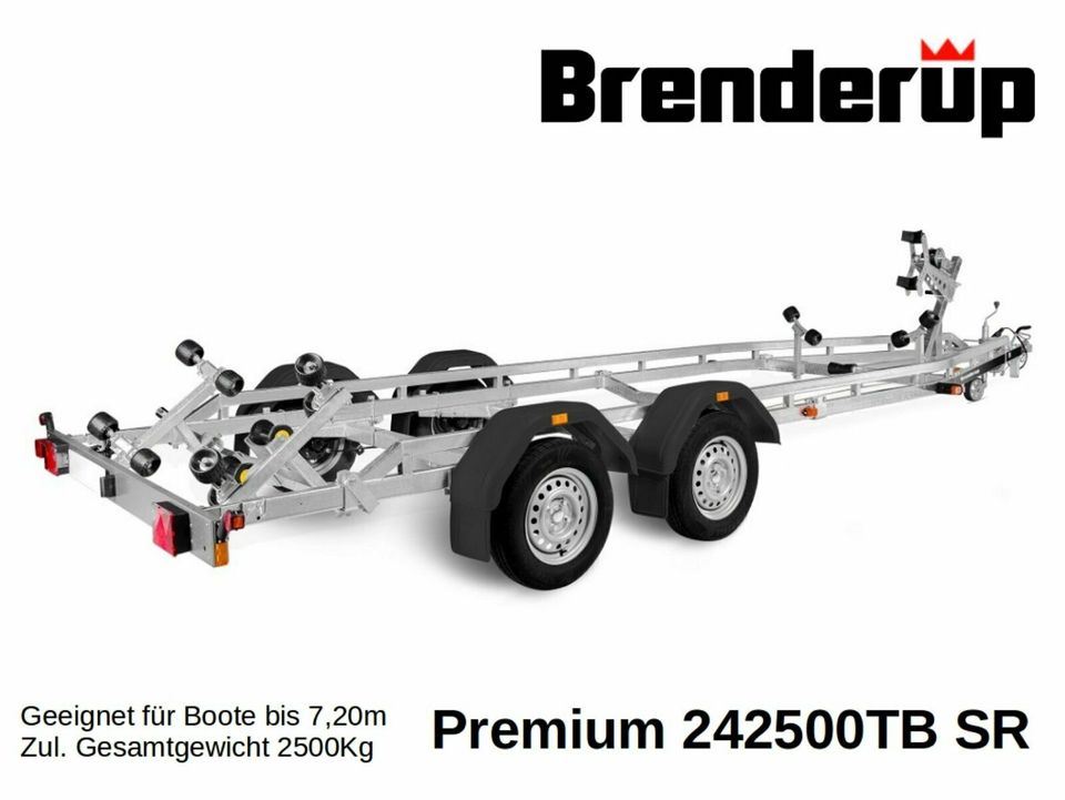 Brenderup Bootstrailer Premium 242500TB SR - 2500Kg - Basic 2500 in Siebenbäumen