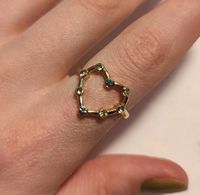 Herzförmiger Lovisa Ring mit bunten Steinchen München - Moosach Vorschau