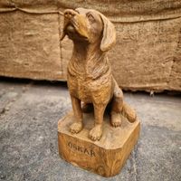 Hundeskulpturen / Kettensägenkunst/ Hunde / Holzskulpturen Leipzig - Großzschocher Vorschau