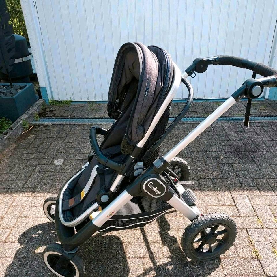 Kinderwagen Emmaljunga nxt 90, Babyschale, Sportw., inkl. Zubehör in Buchenbach