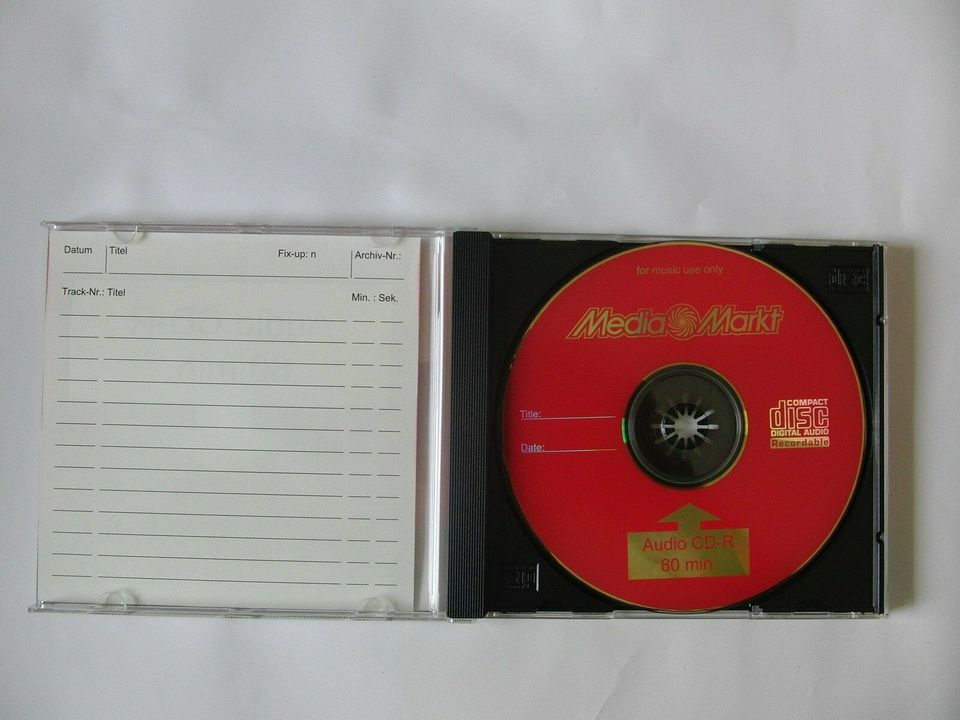 Media Markt CD Rohling Audio CD-R 80 min. Compact Disc Recordable in Essen  - Essen-Frintrop | Weiteres PC Zubehör gebraucht kaufen | eBay  Kleinanzeigen ist jetzt Kleinanzeigen