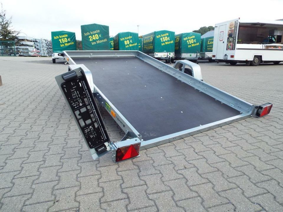 750kg Multitransporter Kippbar Neu! 2,97m x1,60m x 0,11m in Marl