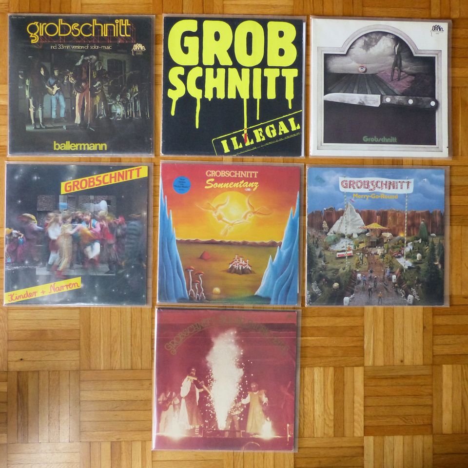 LPs - GROBSCHNITT – Schallplatten - u.v.a. in Hannover