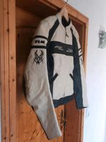 FLM Motorradjacke Leder Gr. S Damen schwarz hellbeige tribal Hessen - Mühltal  Vorschau