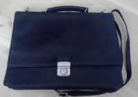 Leder-Laptop- / Business-Tasche schwarz Hessen - Bad Endbach Vorschau