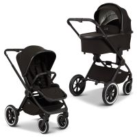 Moon GIO+ 2in1 Kinderwagen-Set - Black - inkl. Babywanne + Sportsitz + XXL-Zubehörpaket - NEU Hessen - Fulda Vorschau