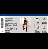 4x Tickets je 42,40 EUR für Nico Stank in Köln (Lanxess) Köln - Ehrenfeld Vorschau