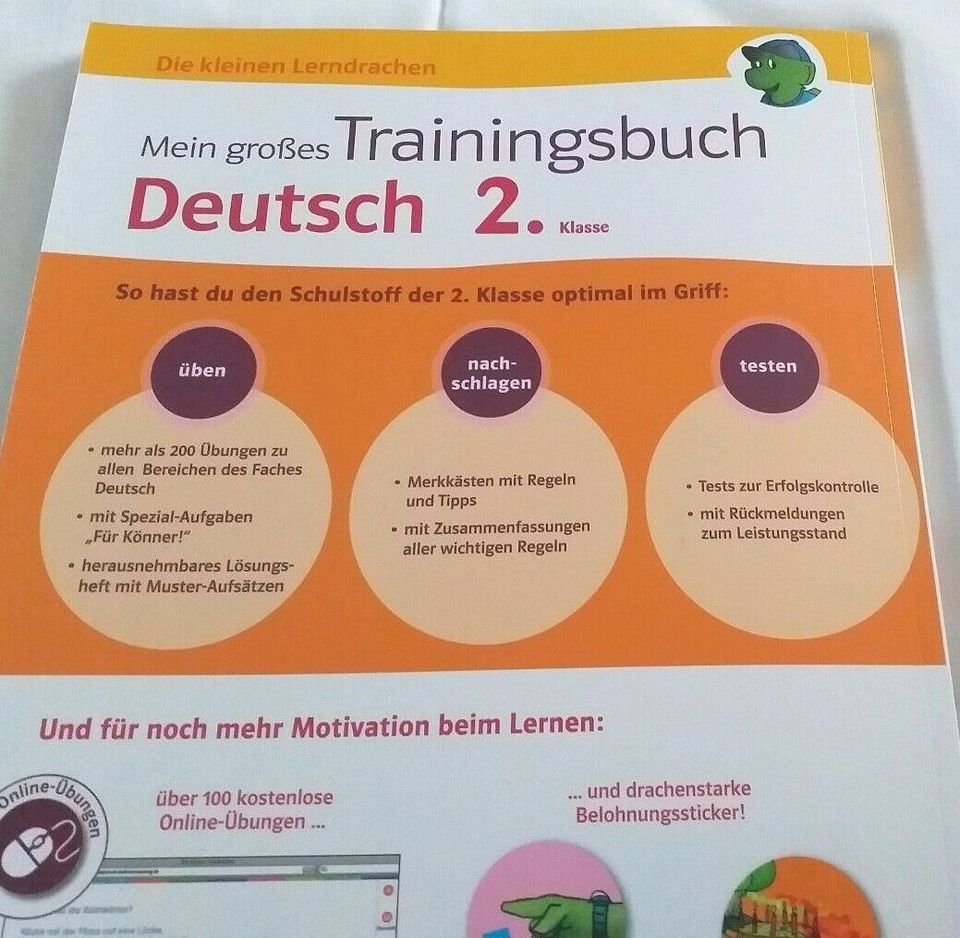 Mein großes Trainingsbuch Deutsch 2. Klasse von Klett in Hanerau-Hademarschen