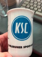 KSC Porzellan Zahnputz-Becher Autogramme Rarität 90er Uefacup Baden-Württemberg - Gaggenau Vorschau