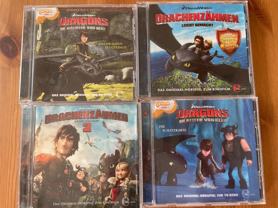 Drachenzähmen, leicht gemacht, Ritter von Berk 4CDs und 2 DVDs in Köln