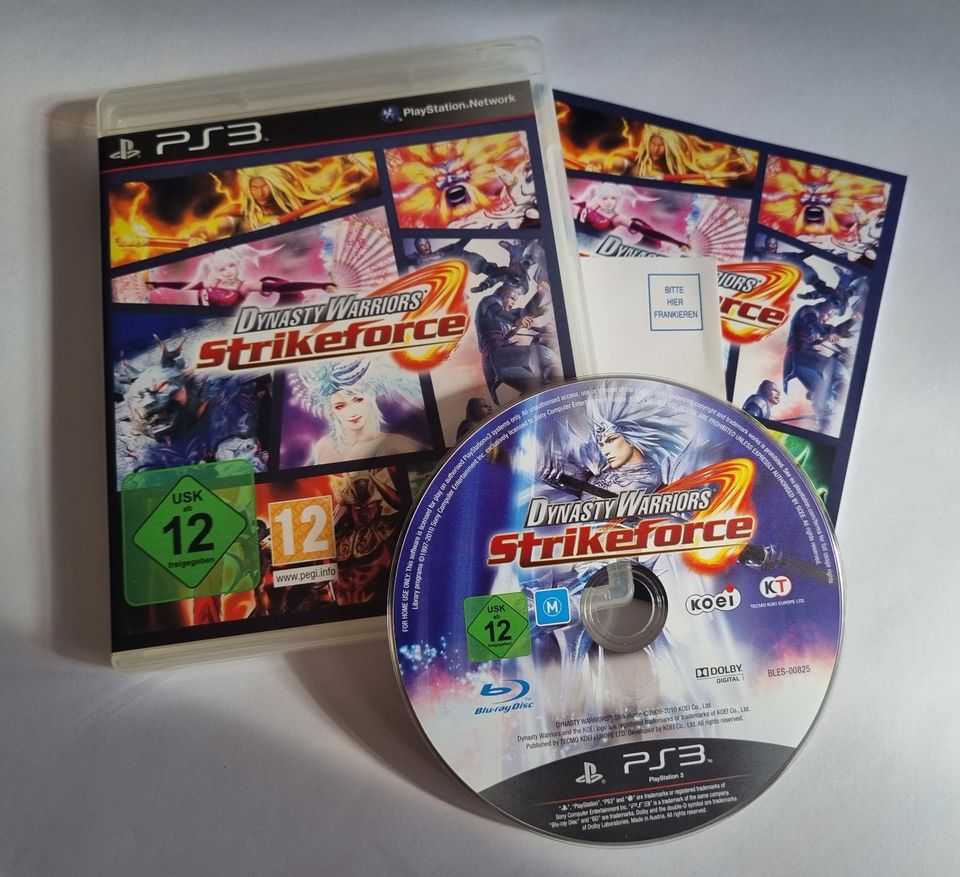 DYNASTY WARRIORS STRIKEFORCE - PS3 - PLAYSTATION 3 - SPIEL in Herbolzheim