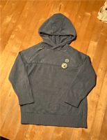 Blauer Strickpulli mit Kapuze, Gr. 114, vertbaudet Bayern - Buchenberg Vorschau