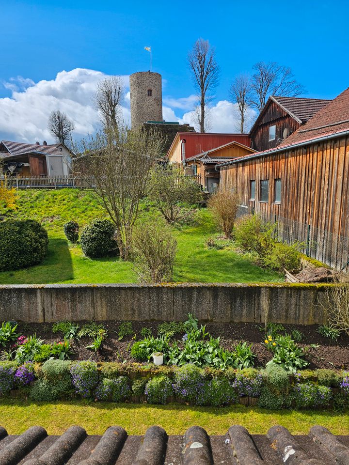 3-Zimmer-DG-Wohnung mit Loggia und einzigartigem Ausblick in Treffelstein