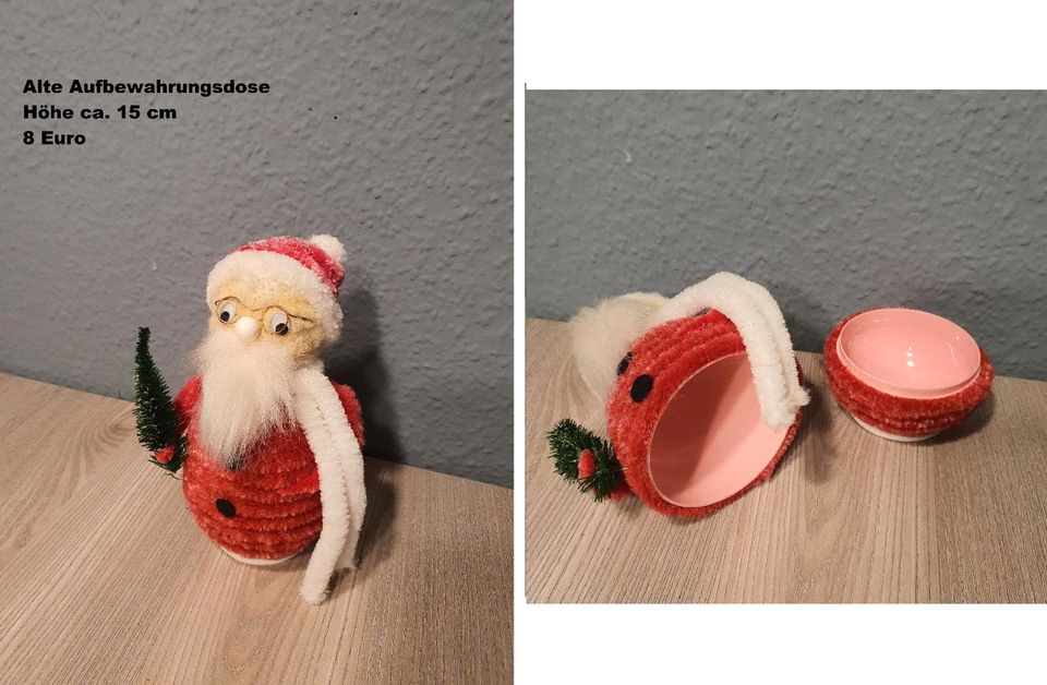 Sammlung Weihnachtsdeko Figuren Weihnachtsmann Spieluhr in Markkleeberg