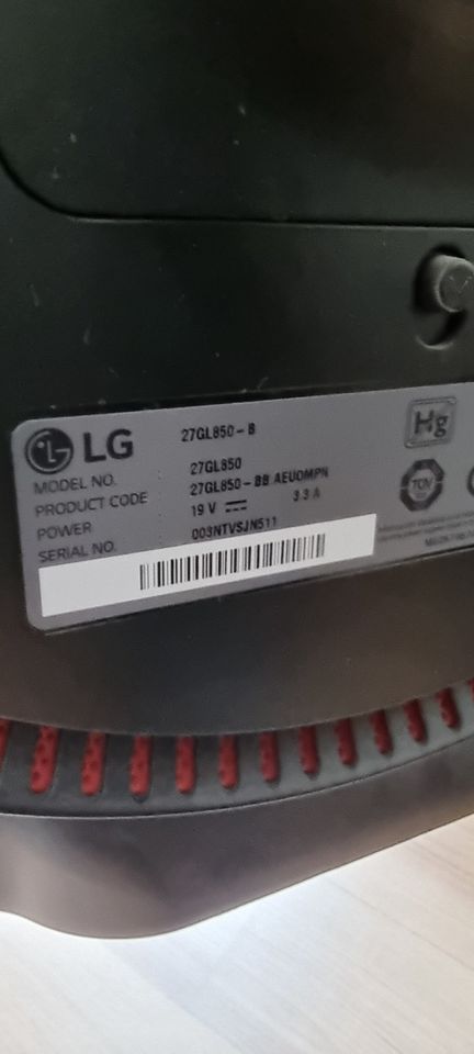 LG 27GL850-B 27 Zoll WQHD UltraGear Gaming Monitor 144HZ in Kerpen