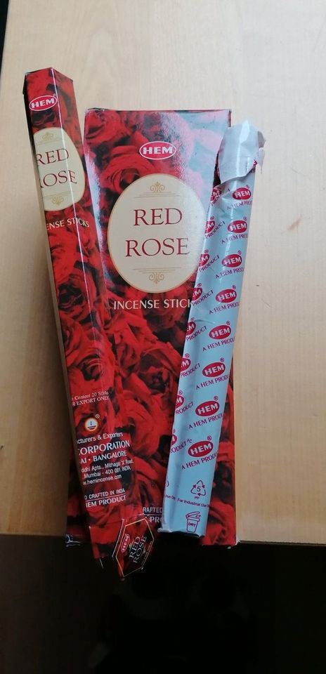 20 HEM Räucherstäbchen Red Rose Rote Rose in Hameln