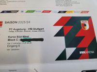 FC Augsburg - VfB Stuttgart 1x Sitzplatz Block C Bayern - Augsburg Vorschau