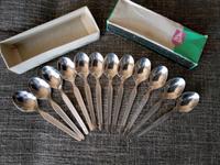 ABS.DDR Besteck.12 Löffel Klein.Muster Linse.Rostfrei. Bayern - Stein Vorschau