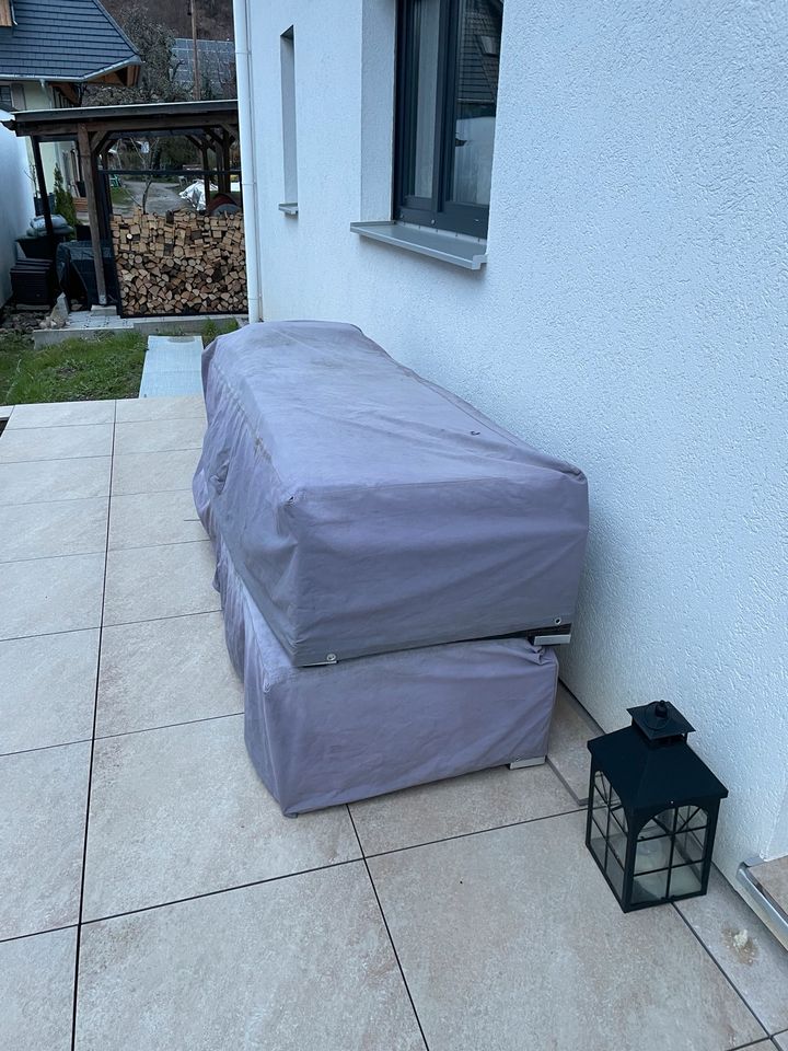 Rattanliegen / Gartenliegen in Freiburg im Breisgau