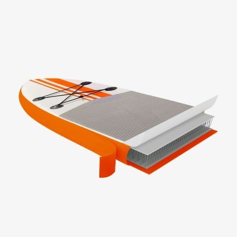 SUP Board 300cm Single Layer orange in Gladbeck