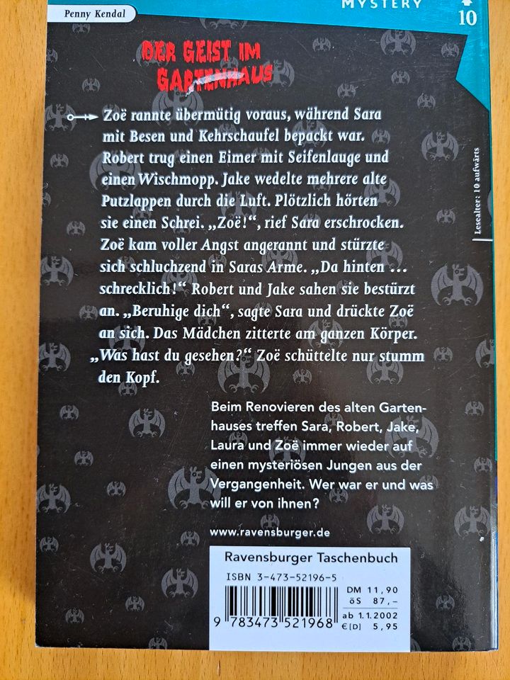 2 Bücher "Der Geist im Gartenhaus" u. Der Geisterzug in Wallmenroth