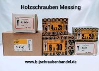 Holzschrauben DIN 95 Messing Linsensenkkopf Sonderpreise!!!! Bielefeld - Sennestadt Vorschau