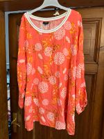 BEXLEYS Bluse Hemd Shirt 50 Blumenmuster Muster Lachs apricot Hannover - Herrenhausen-Stöcken Vorschau