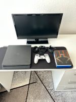 PlayStation 4 Slim mit 4 Spielen und ein Bildschirm Wandsbek - Hamburg Jenfeld Vorschau