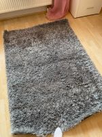 Luxor Levanto Deluxe Teppich 120x170 grau Silber Glitzer flocati Hessen - Gedern Vorschau