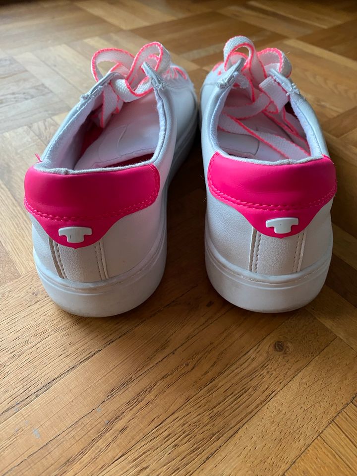 Tom Tailor Sneaker weiß/ pink in Bad Oeynhausen