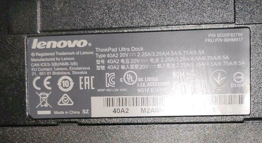 Lenovo ThinkPad Ultra Dock Dockingstation t440 in Dresden
