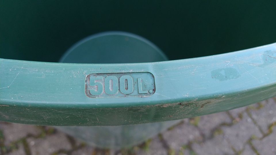 2x 500l GRAF Regenwassertonnen Wassertonnen in Bischofsmais