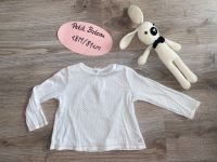 Petit Bateau Mädchen Langarmshirt Weiß Gold Gr. 81cm Eimsbüttel - Hamburg Lokstedt Vorschau