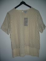 H&M, Premium, Bluse, 100%Seide, creme/Punkte, Gr. 38/40 Neu!!! Nordrhein-Westfalen - Eitorf Vorschau