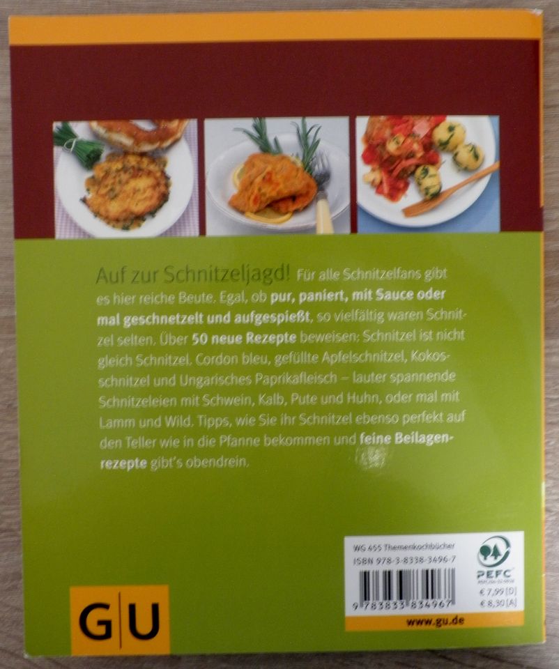 1 Schnitzel - 50 Rezepte GU Küchenratgeber Kochbuch 62 Seiten in Üxheim