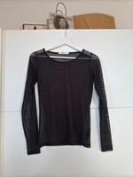Nakd Langarmshirt schwarz, durchsichtig Größe S Niedersachsen - Schwanewede Vorschau
