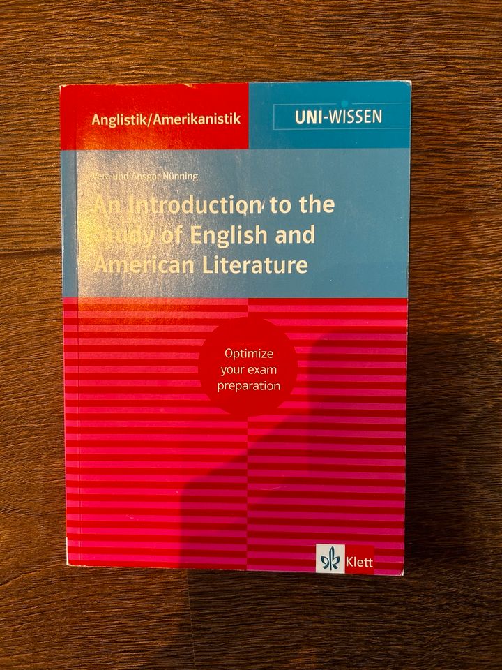 An Introduction to the Study of English and American Literature in Karlsruhe