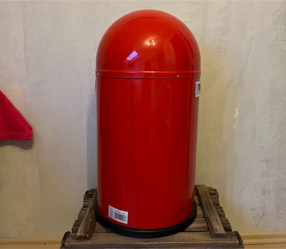 Abfalleimer - Wesco Pushboy Junior 22 Liter in rot in Kronau